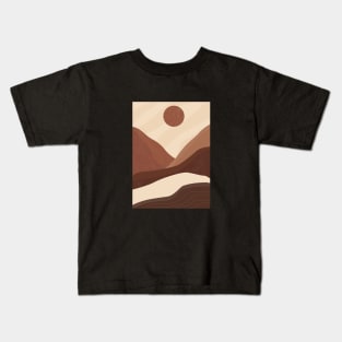 abstract landscape Kids T-Shirt